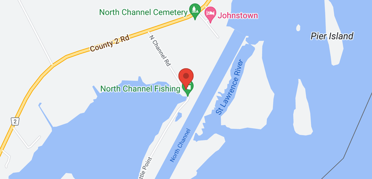 map of 107 NORTH CHANNEL ROAD